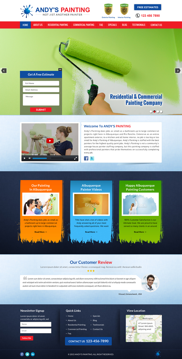 Web Design by Smart-tech solution for Maverick Web Video | Design #5458255