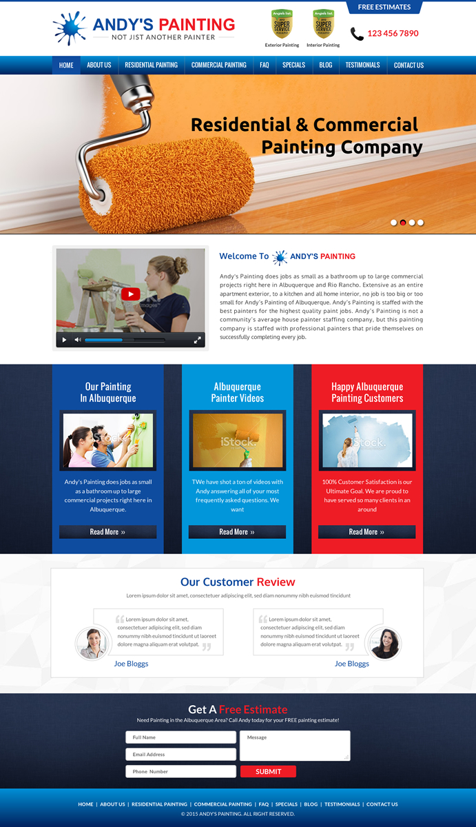 Web Design by Smart-tech solution for Maverick Web Video | Design #5458728