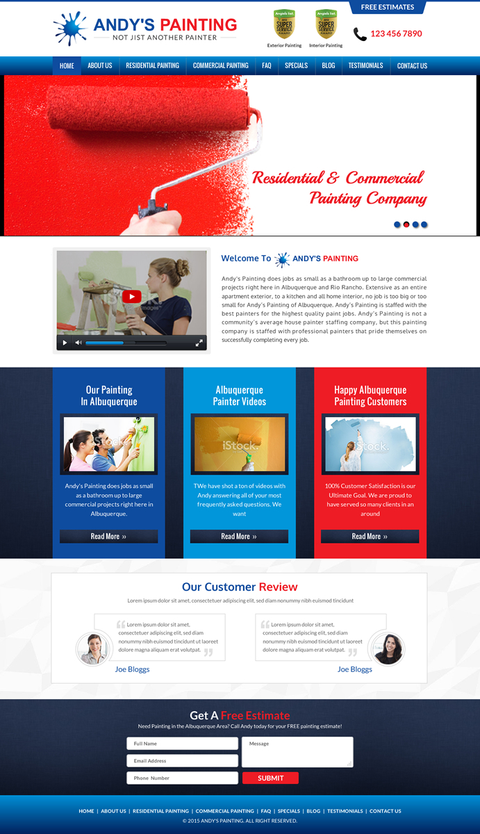 Web Design by Smart-tech solution for Maverick Web Video | Design #5458732