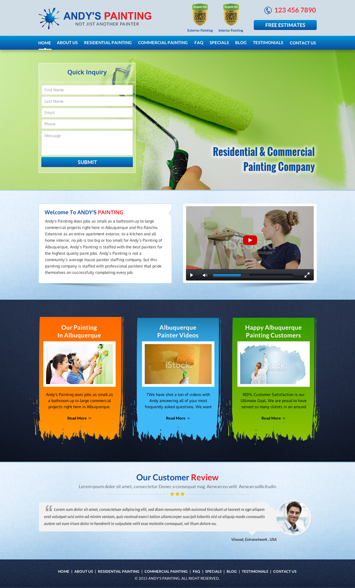 Web Design by Smart-tech solution for Maverick Web Video | Design #5459692