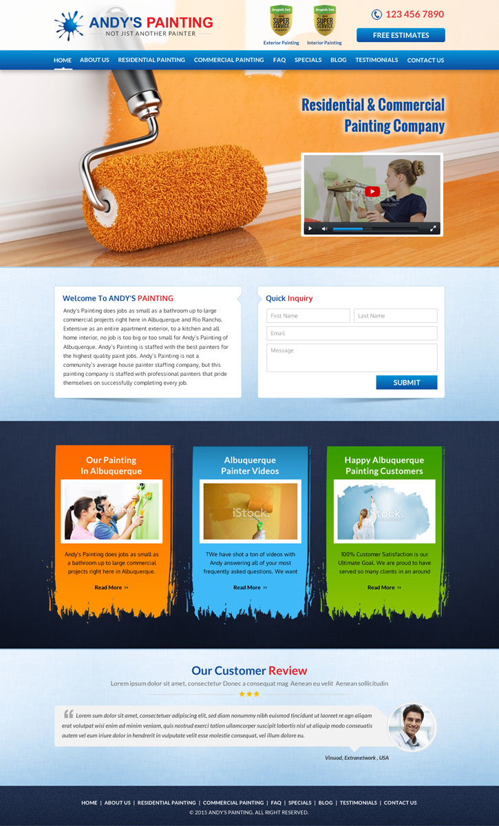 Web Design by Smart-tech solution for Maverick Web Video | Design #5459697