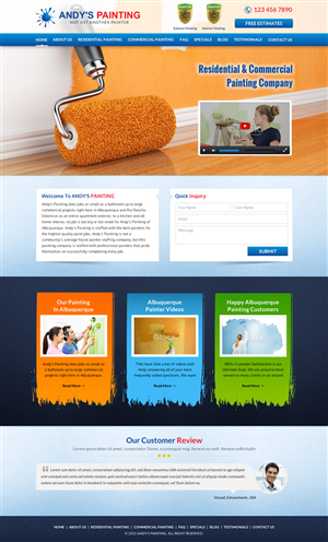 Web Design by Smart-tech solution for Maverick Web Video | Design: #5459697