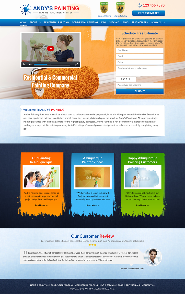 Web Design by Smart-tech solution for Maverick Web Video | Design #5467354