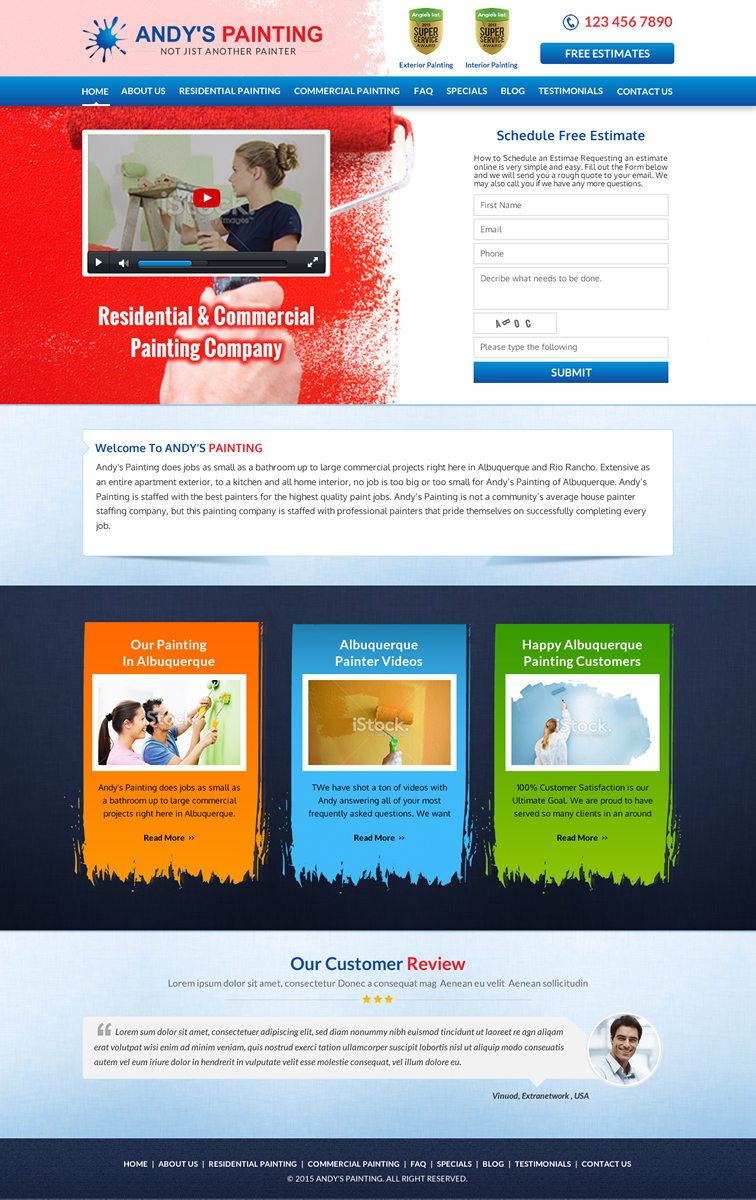 Web Design by Smart-tech solution for Maverick Web Video | Design #5467399