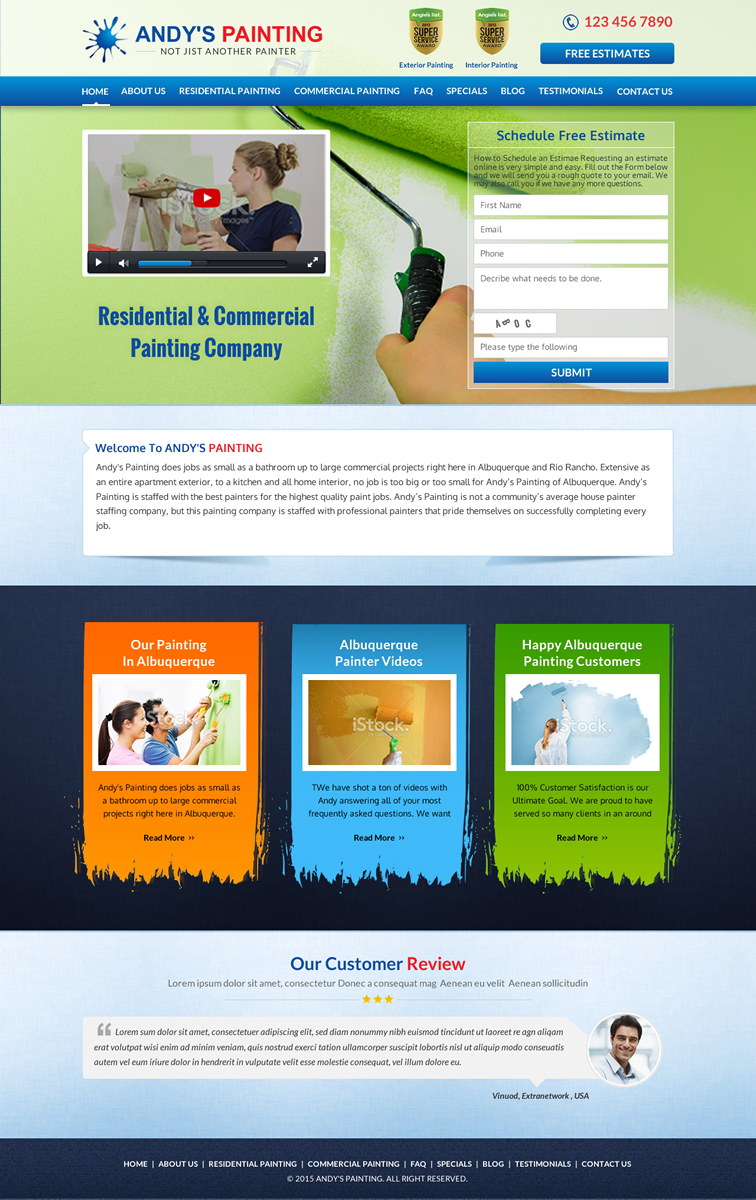 Web Design by Smart-tech solution for Maverick Web Video | Design #5467410