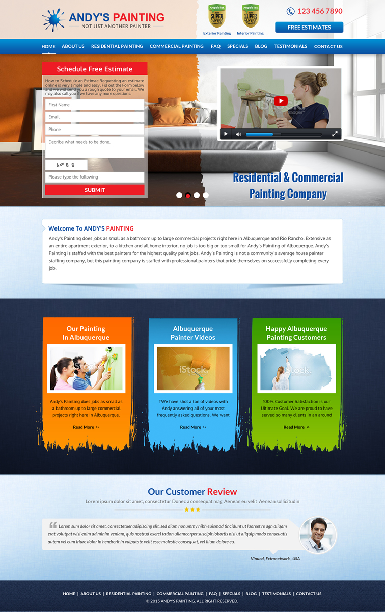 Web Design by Smart-tech solution for Maverick Web Video | Design #5467449