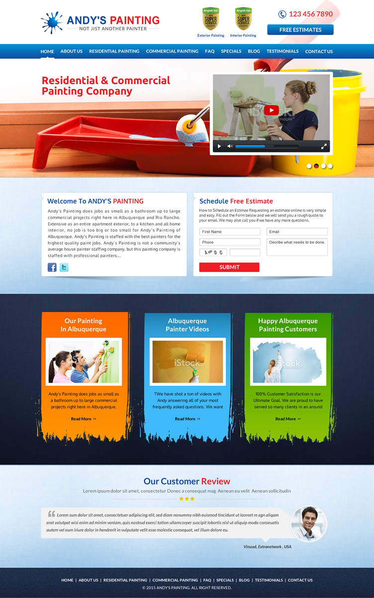 Web Design by Smart-tech solution for Maverick Web Video | Design #5467493