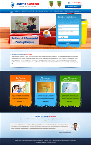 Web Design by Smart-tech solution for Maverick Web Video | Design: #5475212