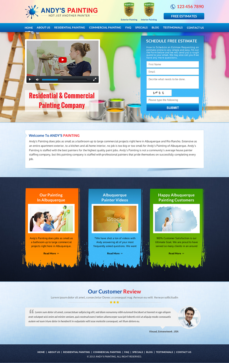 Web Design by Smart-tech solution for Maverick Web Video | Design #5475752
