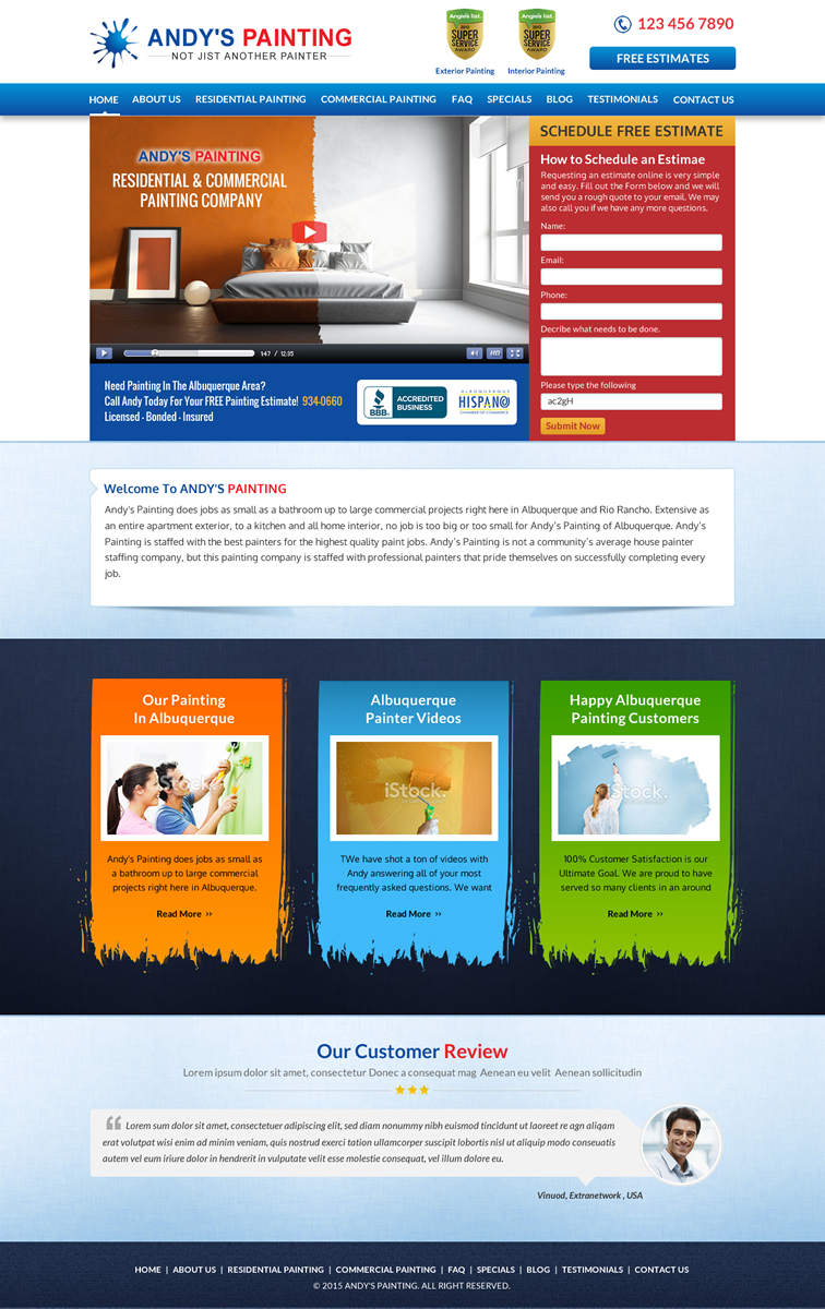 Web Design by Smart-tech solution for Maverick Web Video | Design #5528623