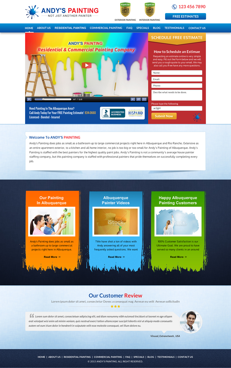 Web Design by Smart-tech solution for Maverick Web Video | Design #5528639