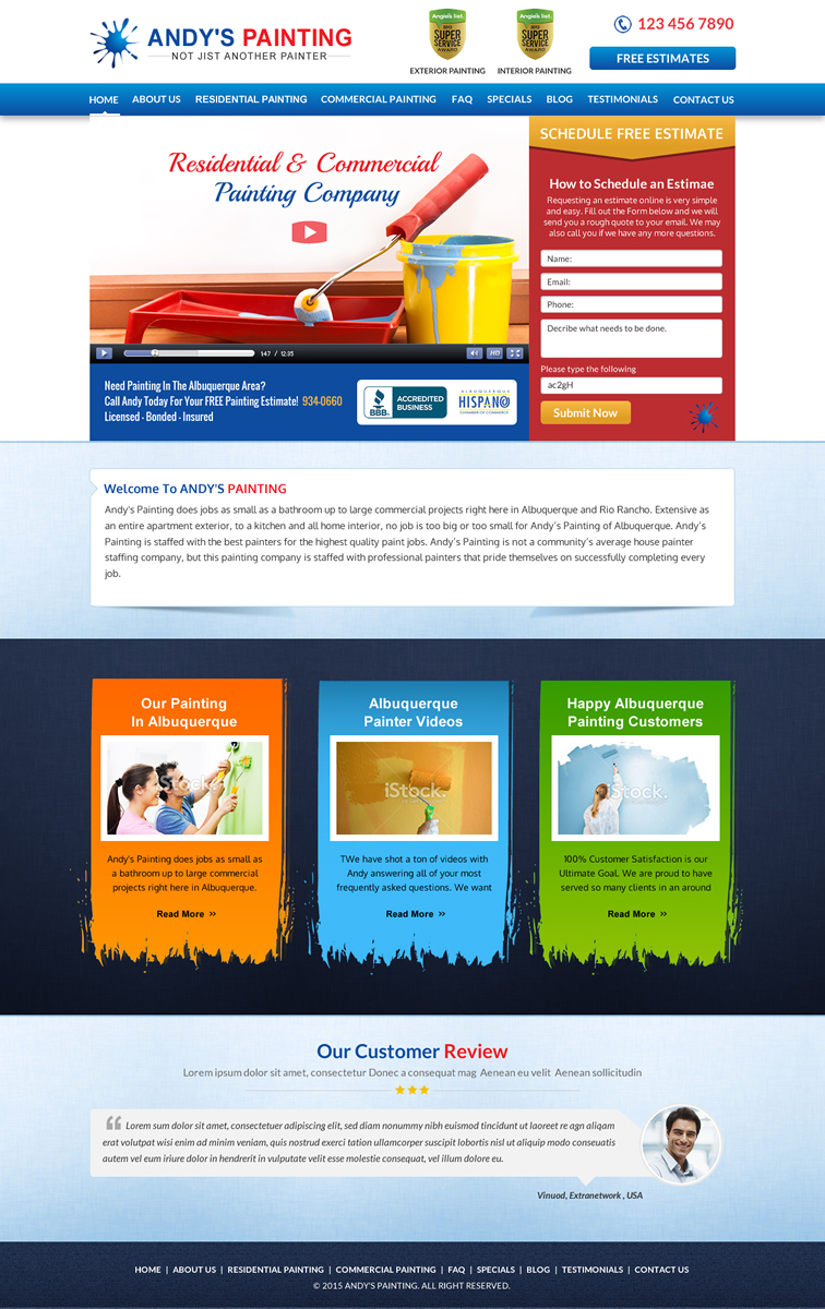 Web Design by Smart-tech solution for Maverick Web Video | Design #5528643