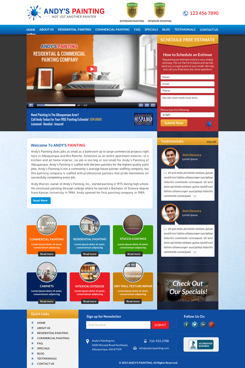 Web Design by Smart-tech solution for Maverick Web Video | Design #5535701