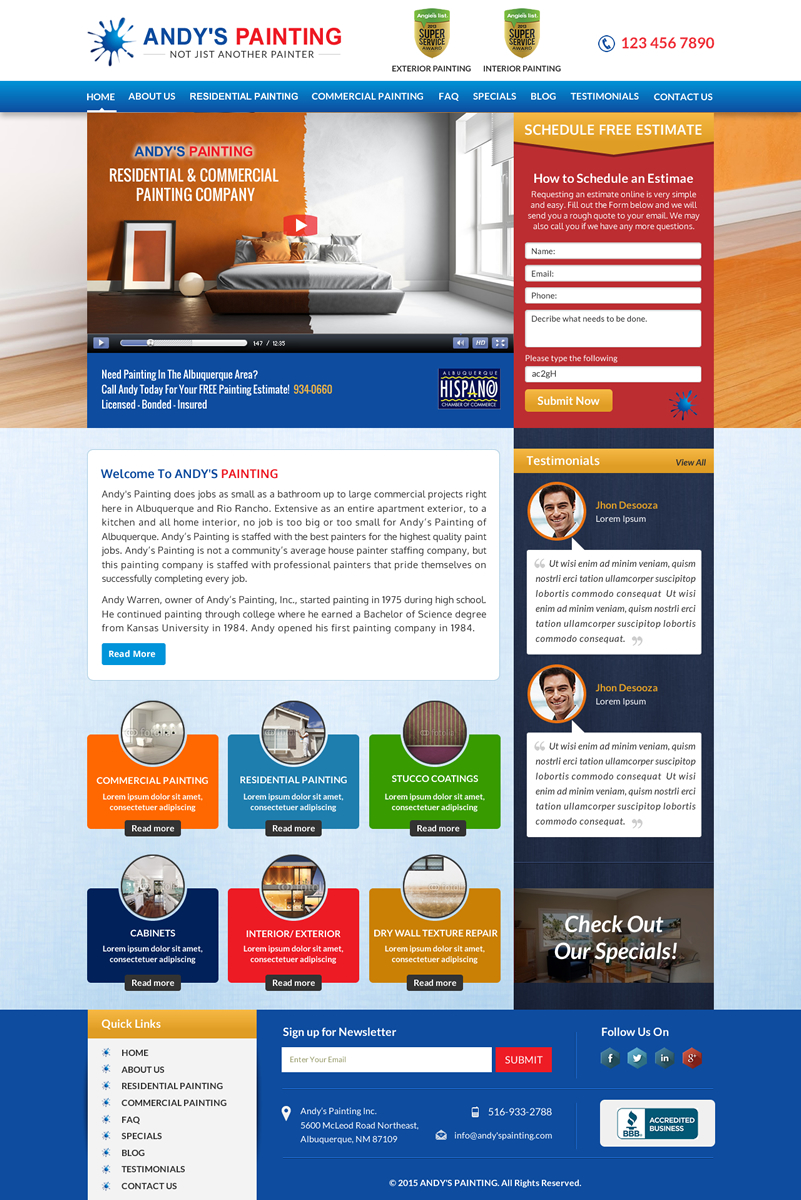 Web Design by Smart-tech solution for Maverick Web Video | Design #5535704