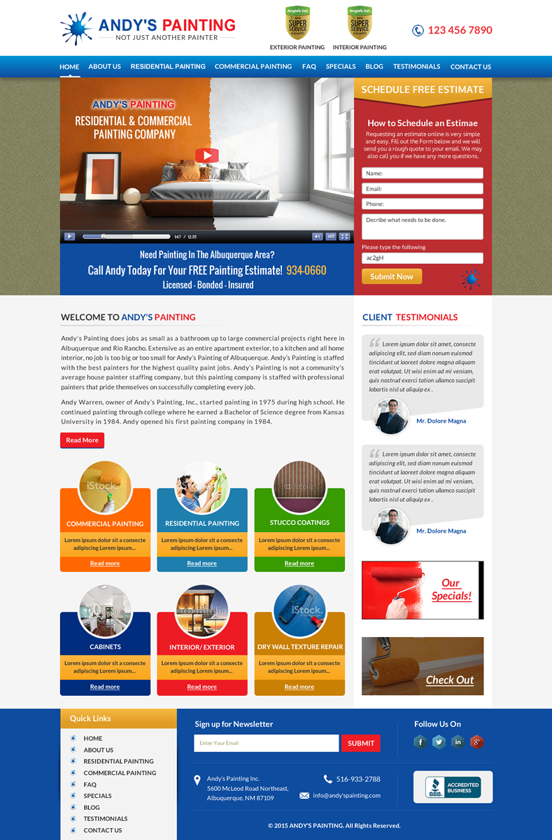 Web Design by Smart-tech solution for Maverick Web Video | Design #5539913