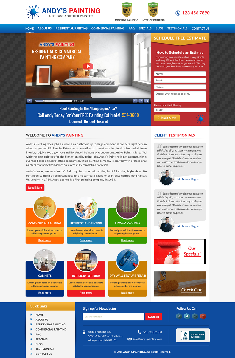 Web Design by Smart-tech solution for Maverick Web Video | Design #5539918