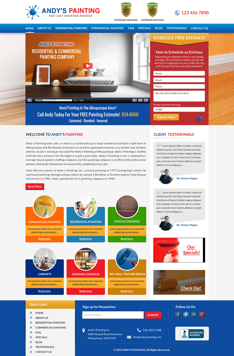 Web Design by Smart-tech solution for Maverick Web Video | Design #5539919