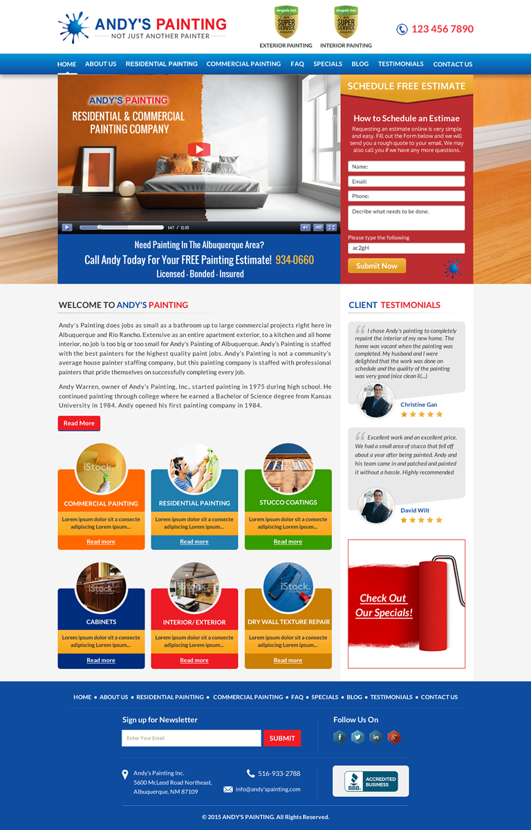 Web Design by Smart-tech solution for Maverick Web Video | Design #5554954
