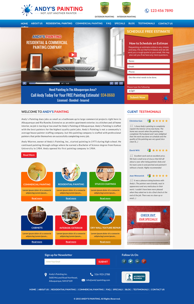Web Design by Smart-tech solution for Maverick Web Video | Design #5562345