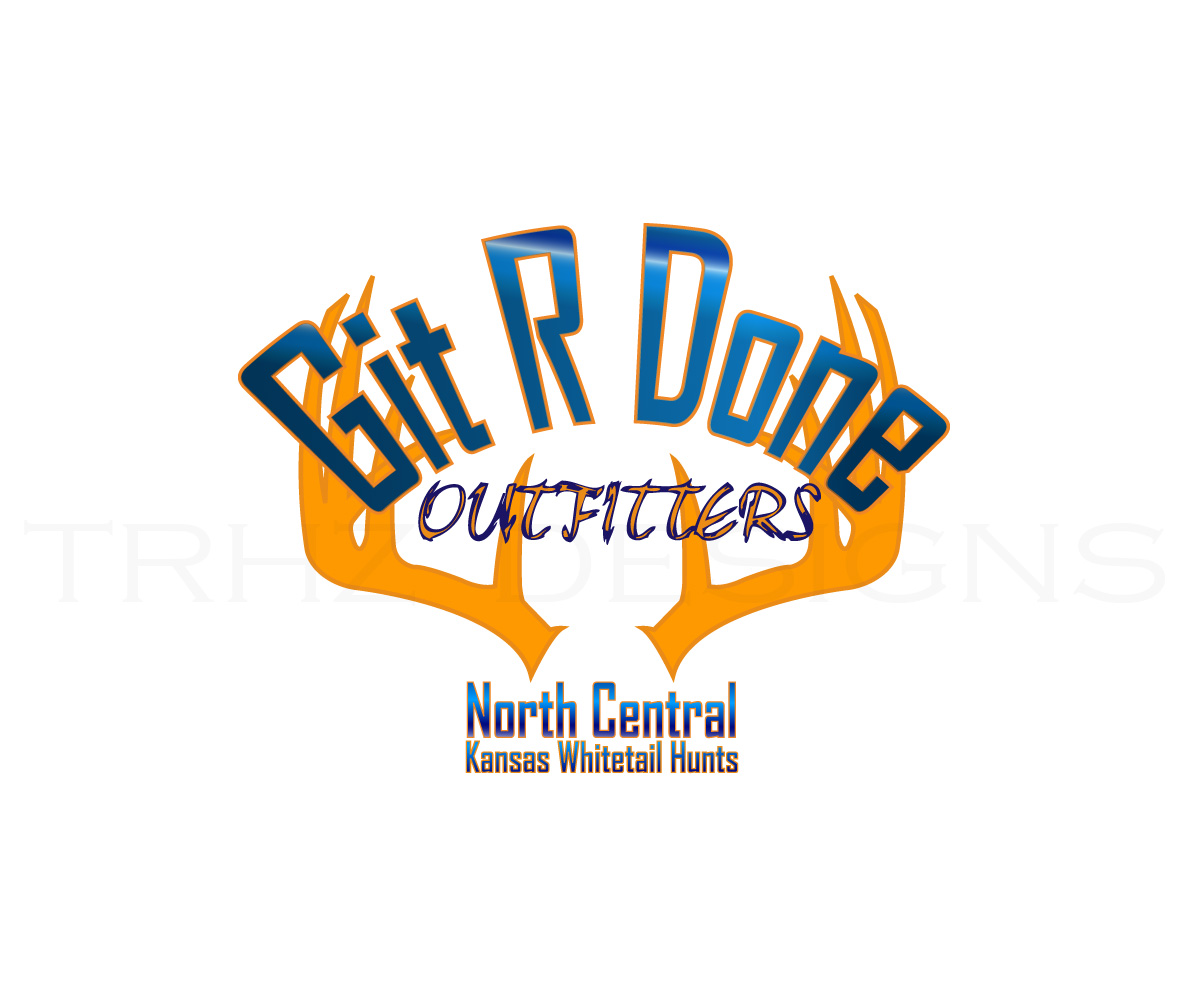 Logo Design by TRHZ for Git R Done Outfitters | Design #5353875