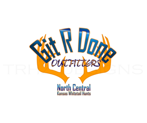Logo Design by TRHZ for Git R Done Outfitters | Design: #5353875