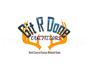 Logo Design by TRHZ for Git R Done Outfitters | Design: #5354063