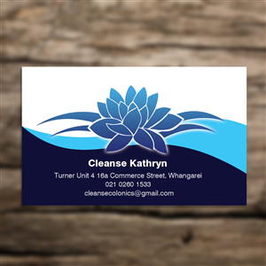Cleanse is a company offering Colon Hydrotherapy (or colonics) | Business Card Design by Sandaruwan