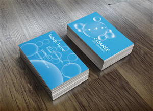 Business Card Design by RaphaelHendrix for Cleanse  | Design #5364103
