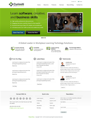 Web-Design von OM für dieses Projekt | Design: #1517988