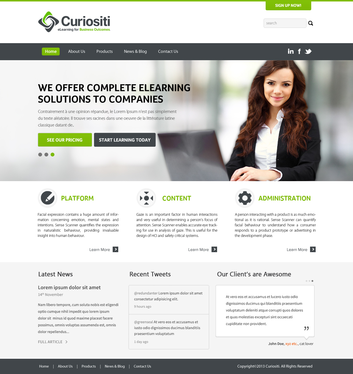 Diseño Web por OM para este proyecto | Diseño #1518438