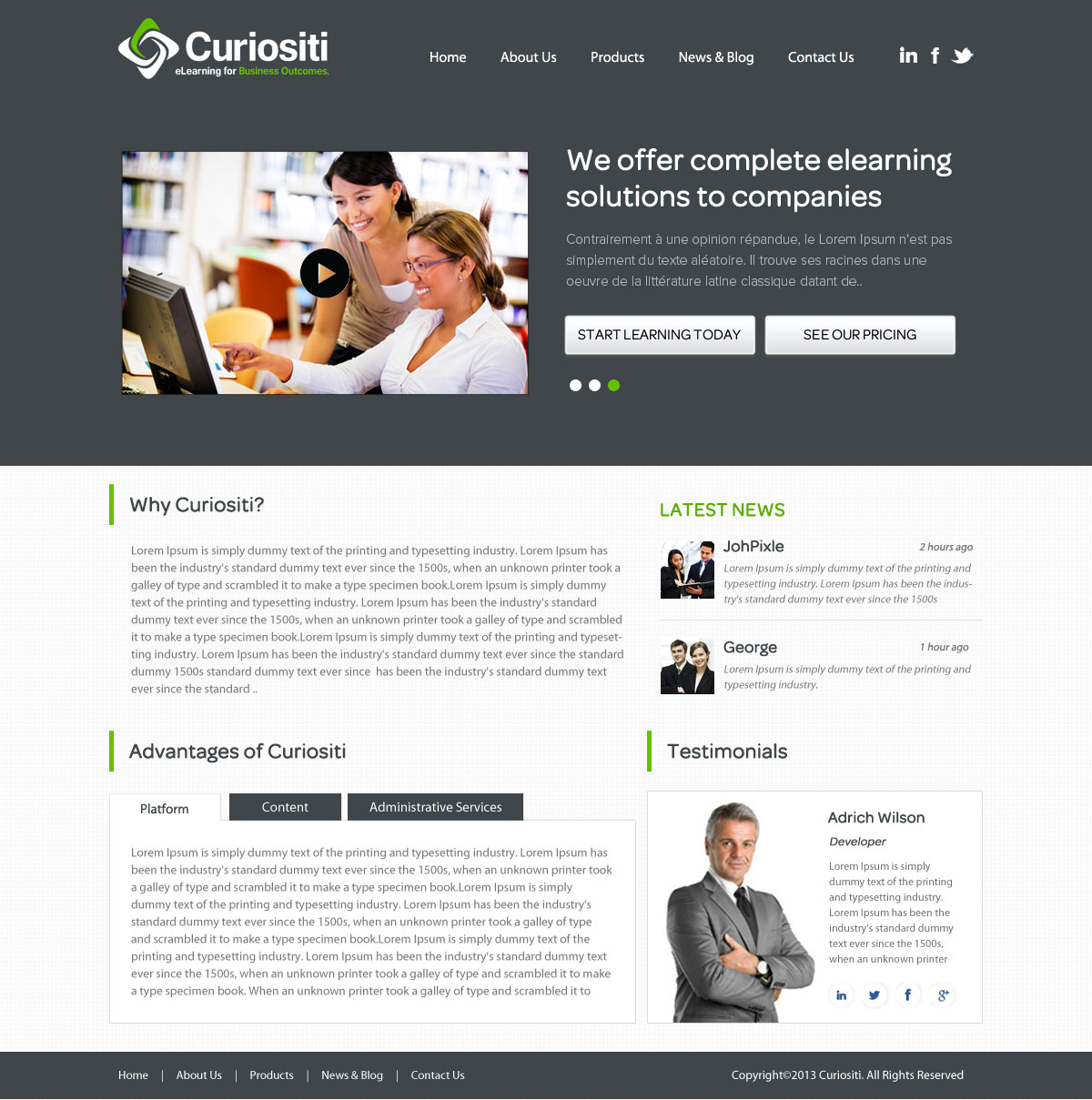 Diseño Web por OM para este proyecto | Diseño #1518440