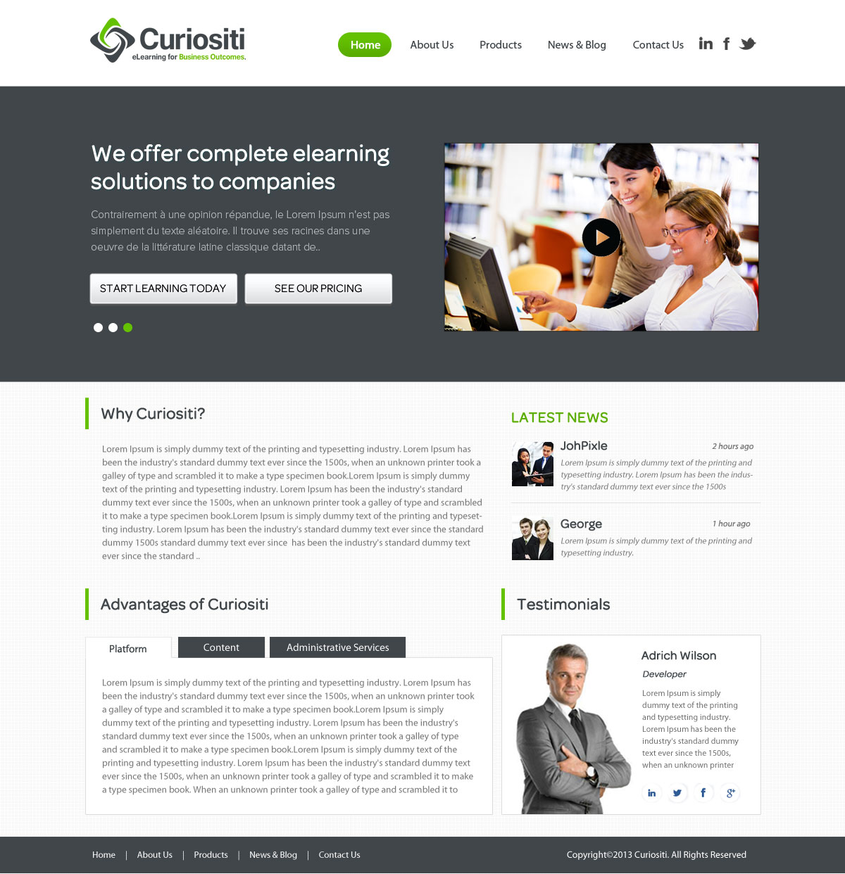 Web Design par OM pour ce projet | Design #1518443