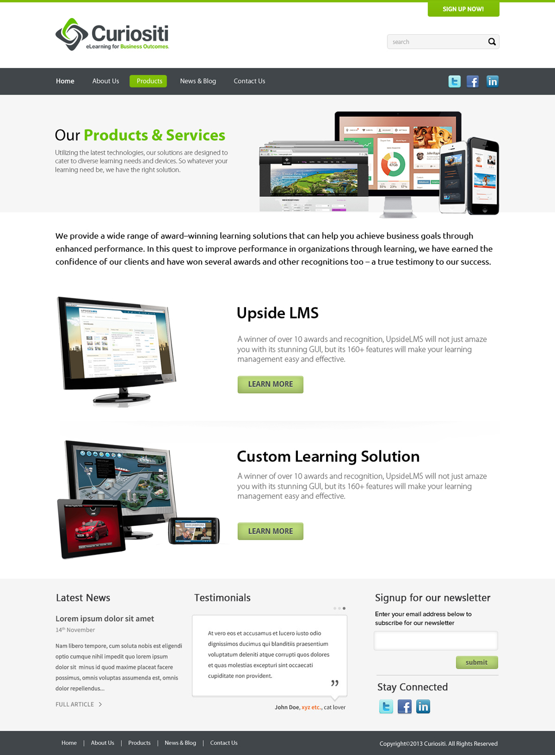 Web Design par OM pour ce projet | Design #1530624