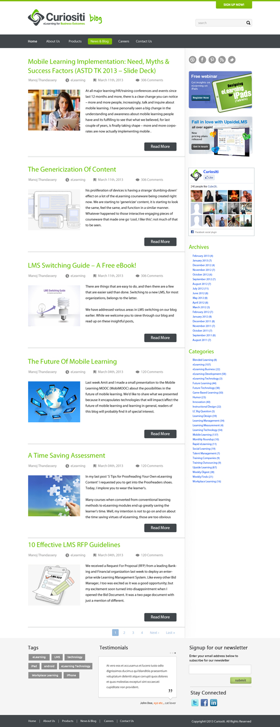 Web Design par OM pour ce projet | Design #1540203