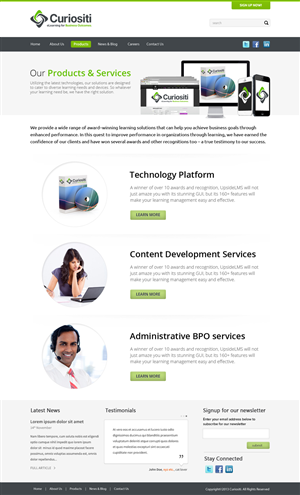 Diseño Web por OM para este proyecto | Diseño: #1540208