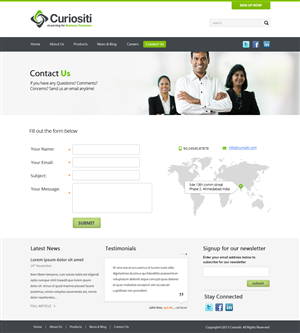 Diseño Web por OM para este proyecto | Diseño: #1540215
