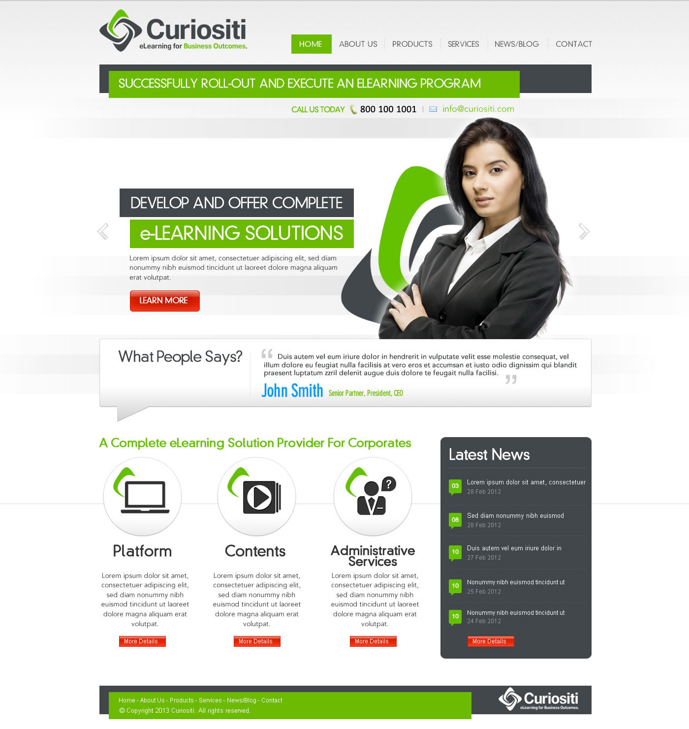 Web-Design von TechWise für dieses Projekt | Design #1519275