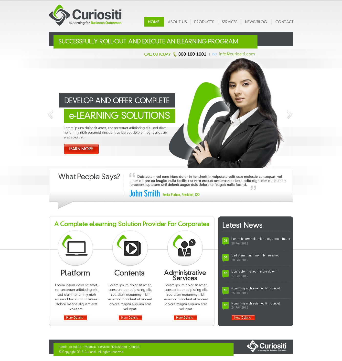 Web-Design von TechWise für dieses Projekt | Design #1519279