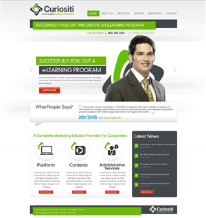 Web-Design von TechWise für dieses Projekt | Design: #1519283