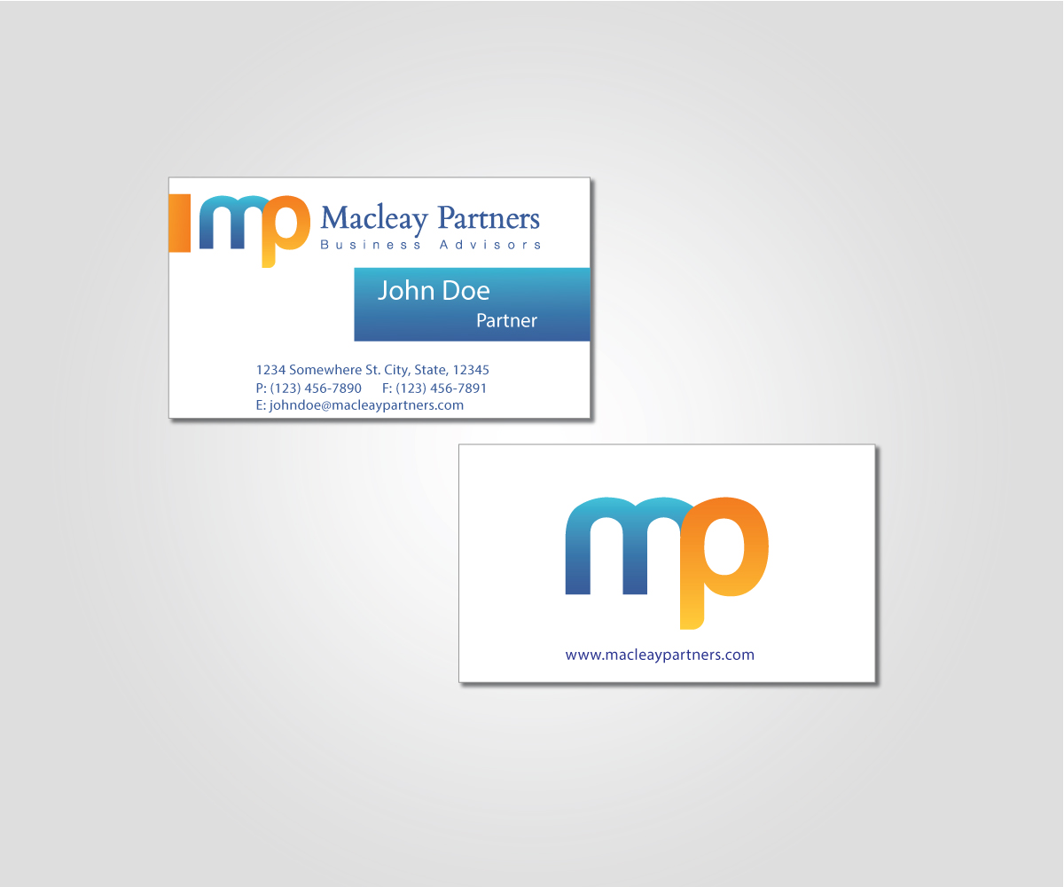 Schreibwaren-Design von jrdesign für Macleay Partners | Design #1534228