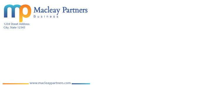 Stationery Design by jrdesign for Macleay Partners | Design #1536303