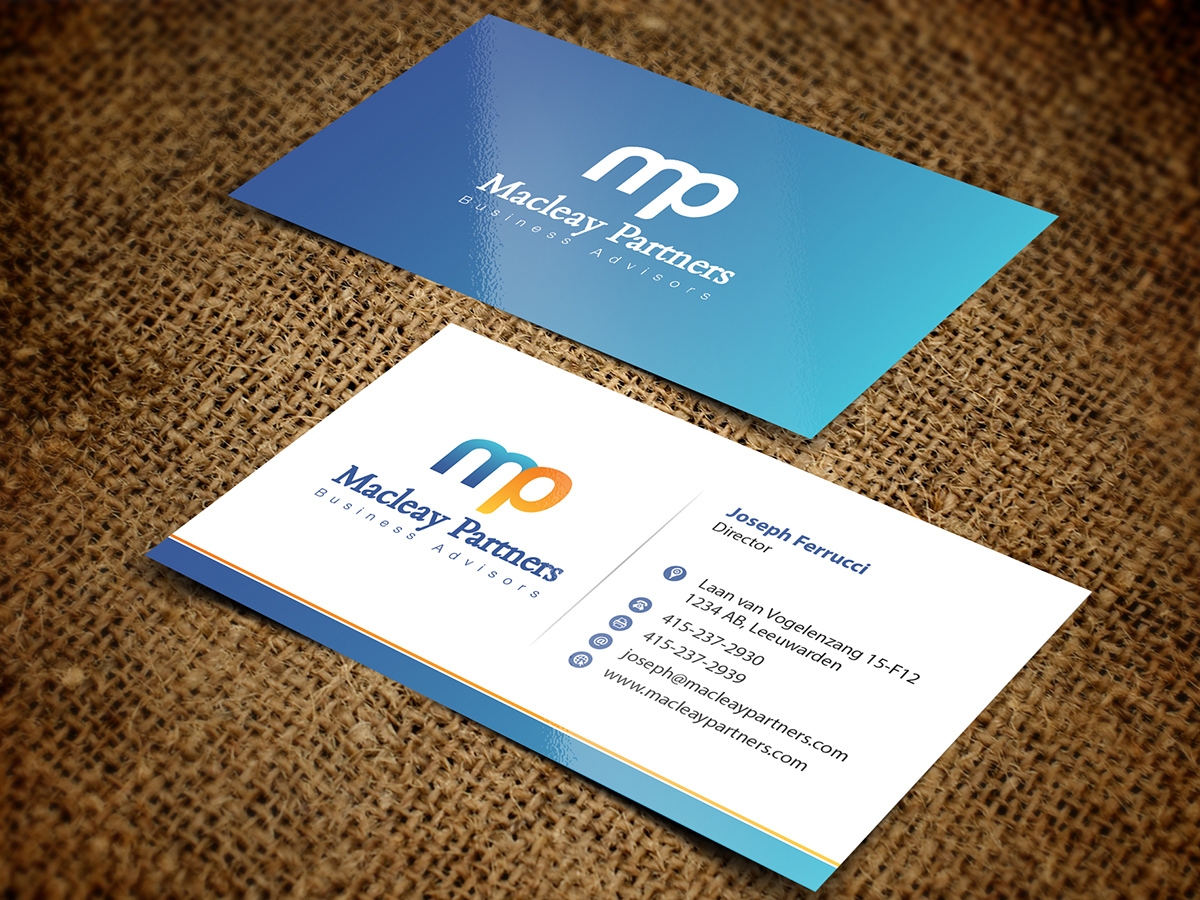 Stationery Design by BrandWar for Macleay Partners | Design: #1534966