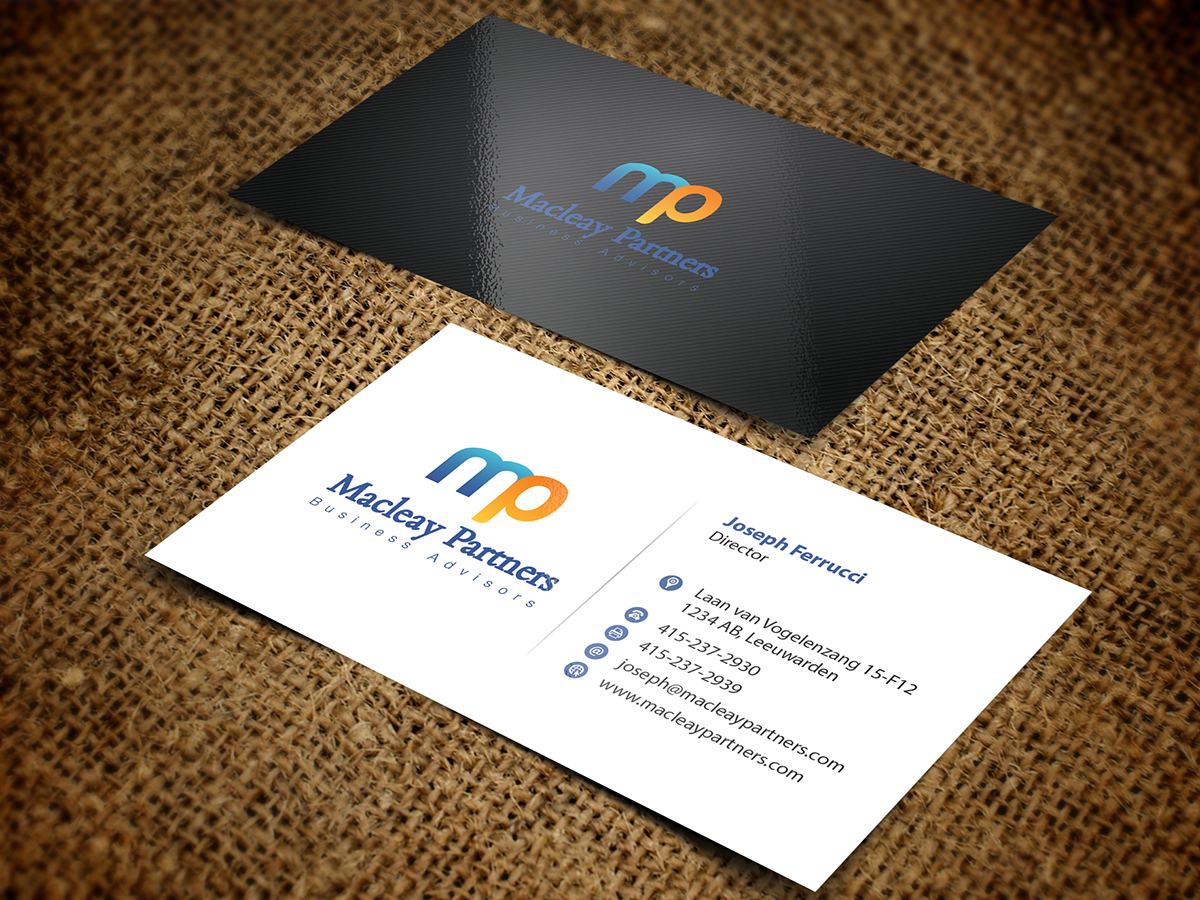 Stationery Design by BrandWar for Macleay Partners | Design #1535057