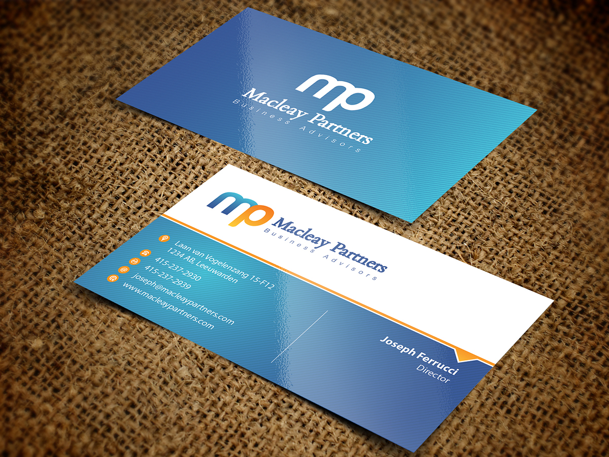 Stationery Design by BrandWar for Macleay Partners | Design #1535136