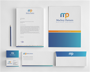 Schreibwaren-Design von BrandWar für Macleay Partners | Design: #1541471