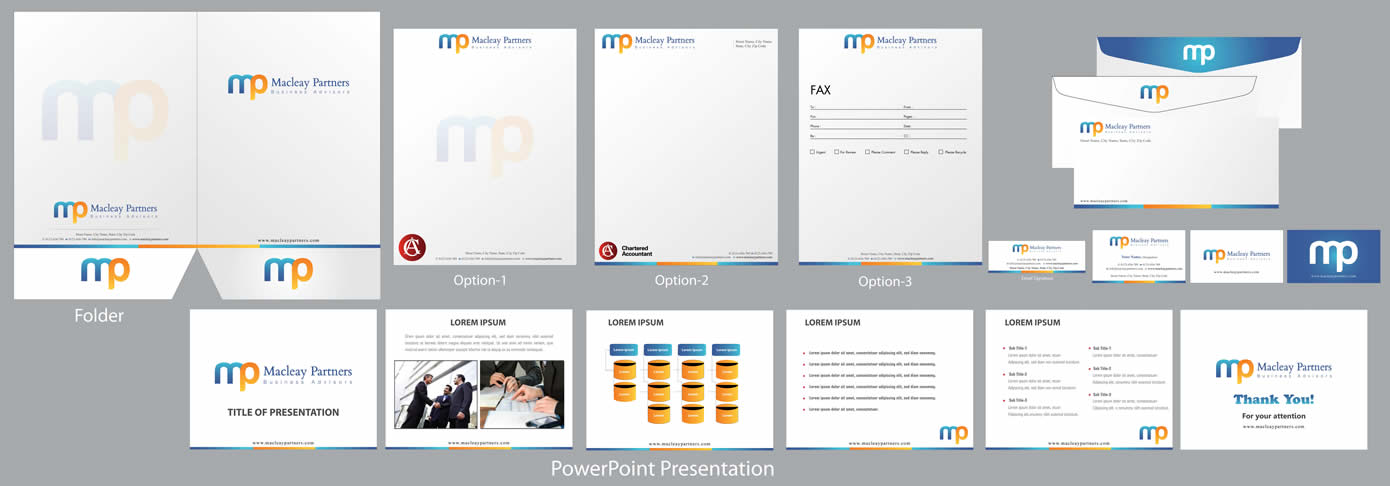 Stationery Design by Sbss for Macleay Partners | Design #1546634