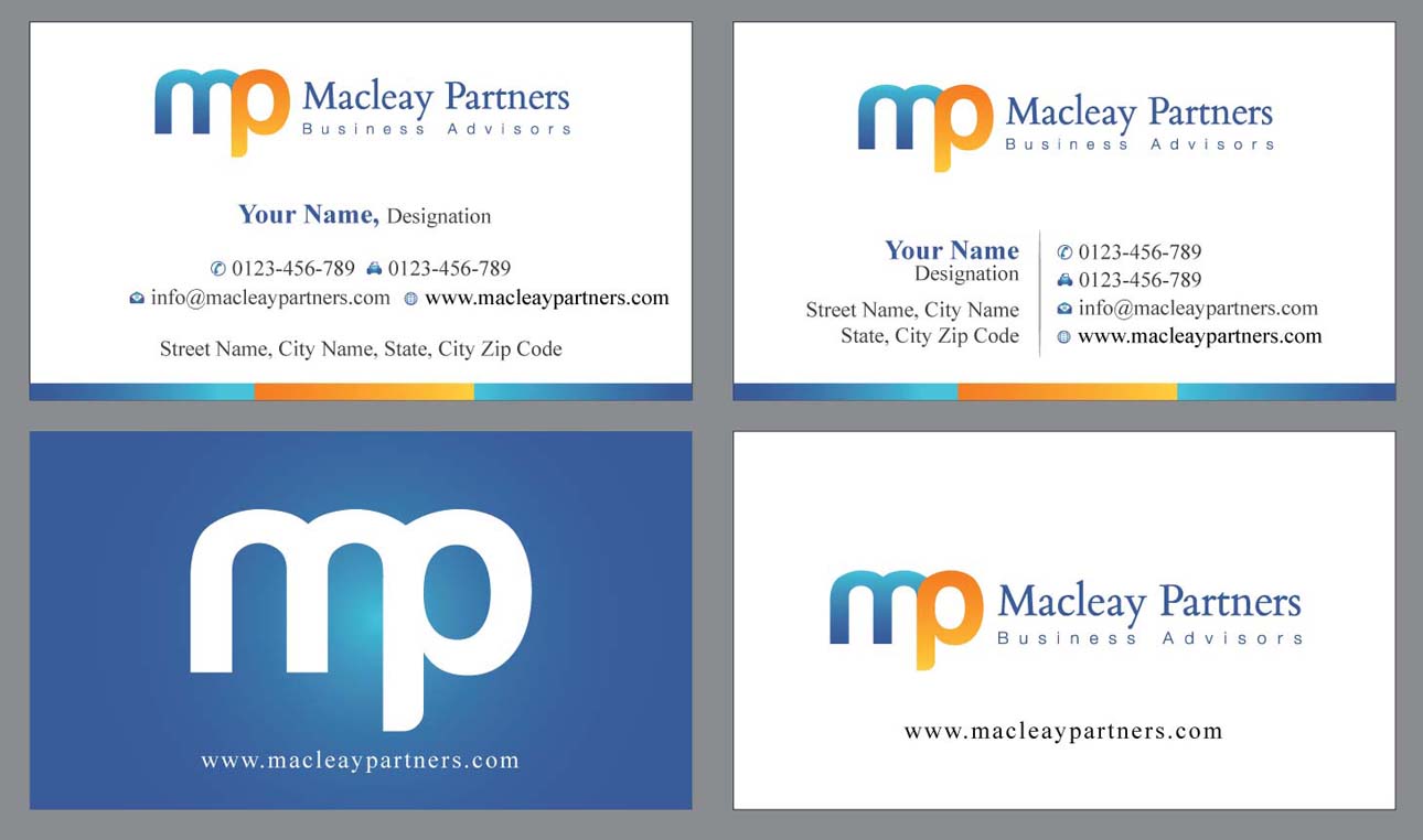 Stationery Design by Sbss for Macleay Partners | Design #1547541