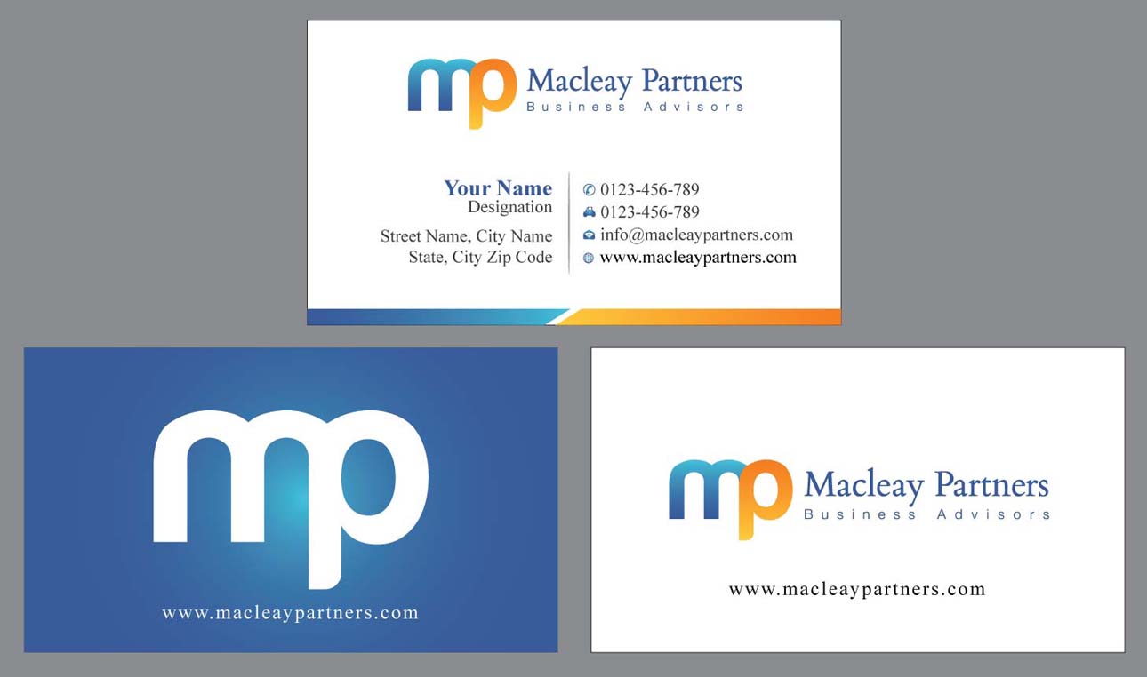 Diseño de Papelería por Sbss para Macleay Partners | Diseño #1547543