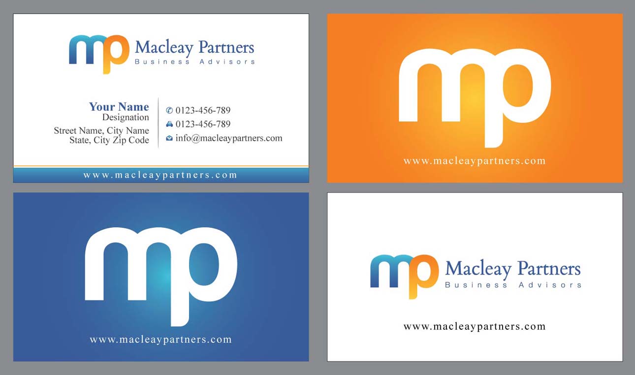Stationery Design by Sbss for Macleay Partners | Design #1547546