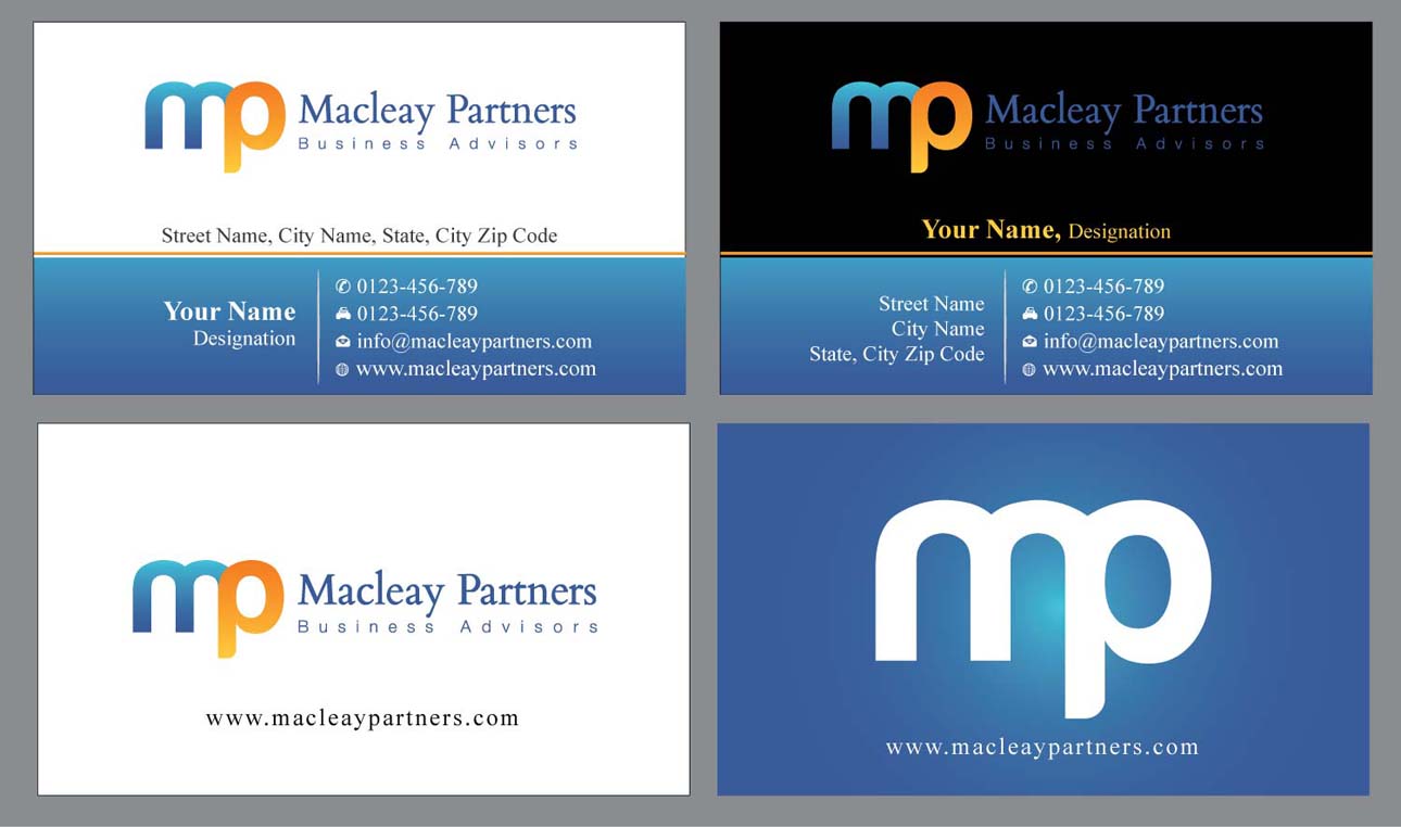 Stationery Design by Sbss for Macleay Partners | Design #1547552